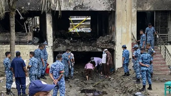 बंगलादेश विमान दुर्घटनामा मृतकको संख्या बढेर २७ पुग्यो