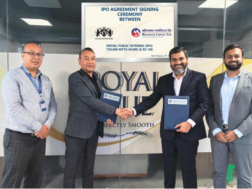 सागर डिस्ट्रिलरीलाई साधारण शेयर बिक्रीको अनुमति