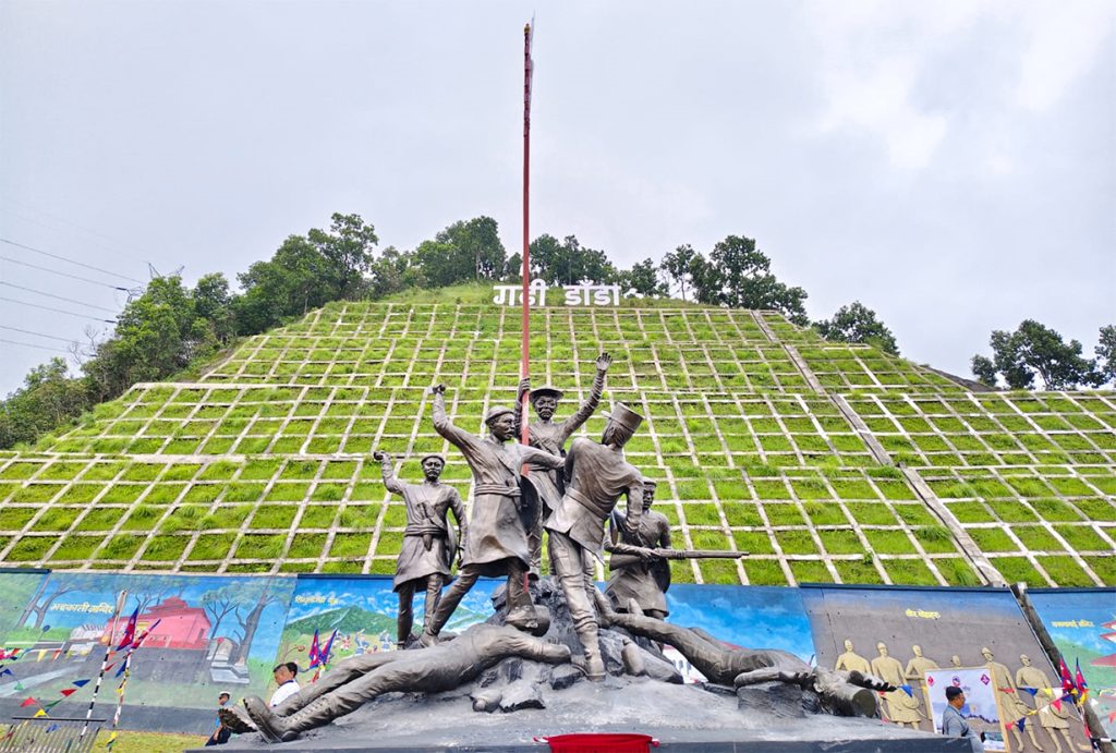 सिन्धुलीगढीको झल्को गढीडाँडामा