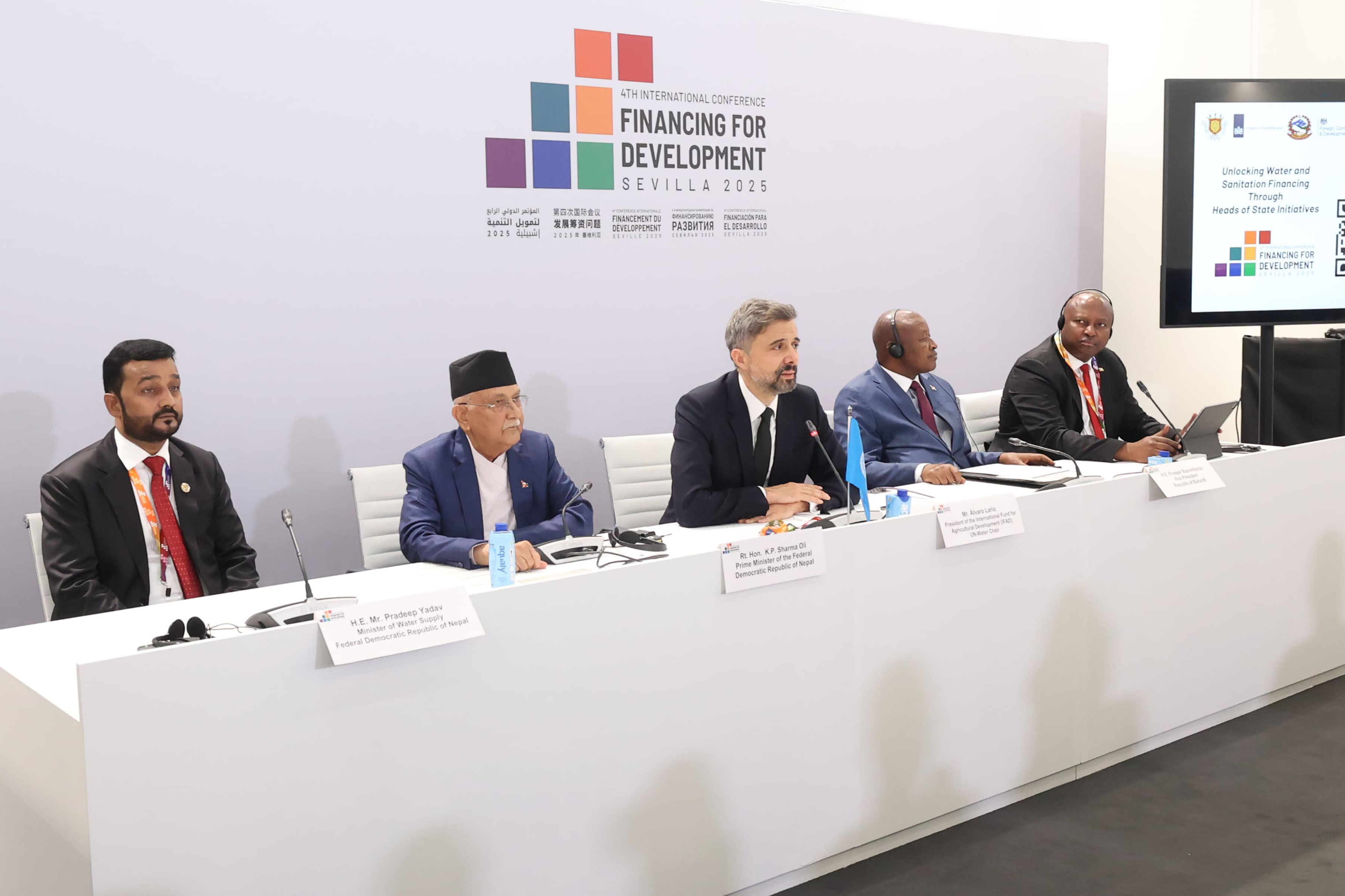 प्रत्येक नागरिकलाई स्वच्छ खानेपानी र सरसफाइमा पहुँच हुनुपर्छ: प्रधानमन्त्री