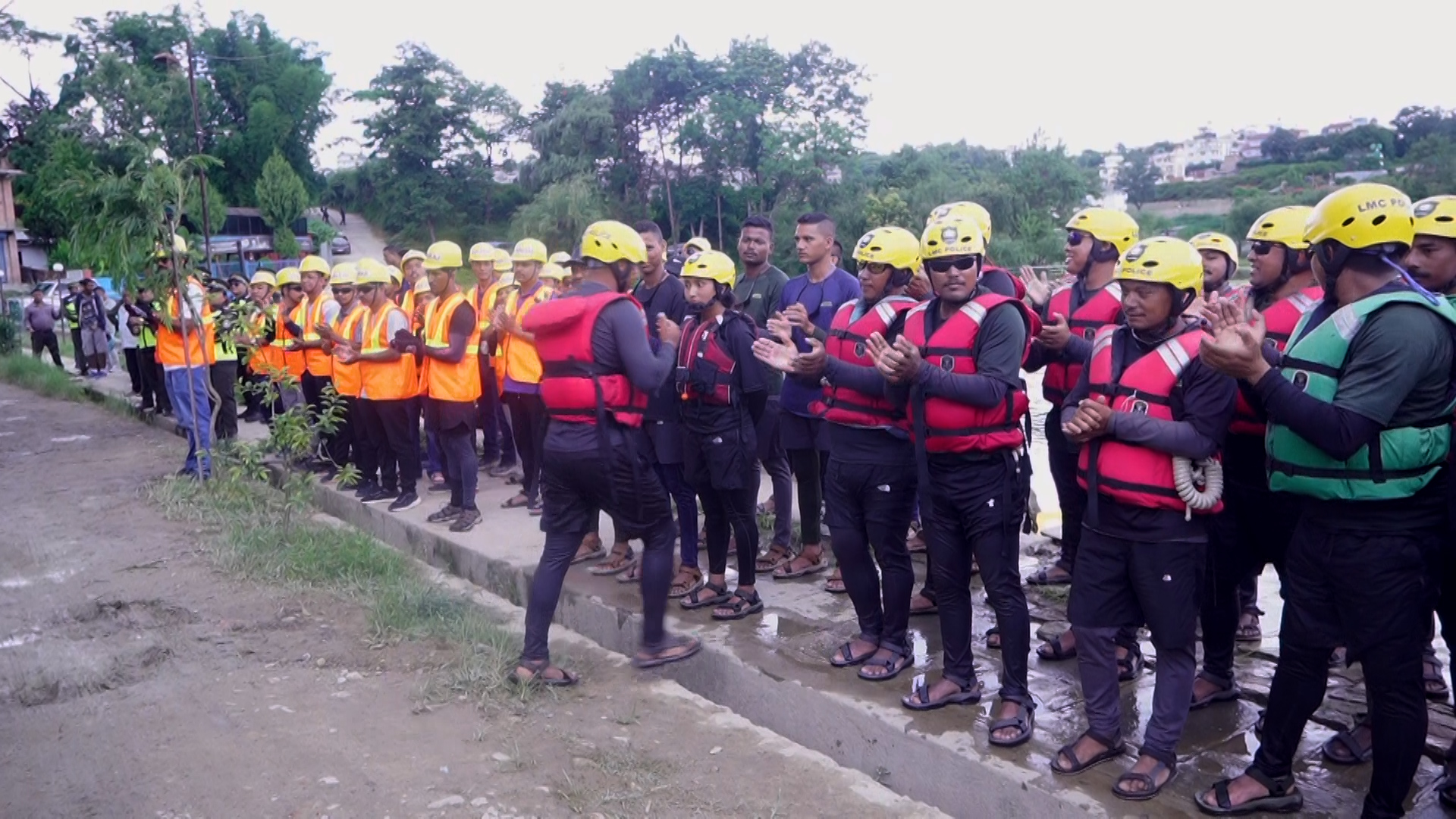 ललितपुरमा नदीजन्य विपद् व्यवस्थापनको तालिम, चारवटा डुंगा तयारी अवस्थामा