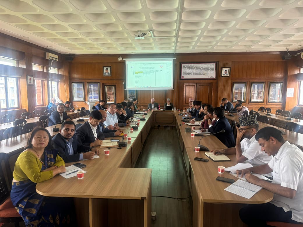 राष्ट्रिय पर्यटन परिषद्को पहिलो बैठक: आरोग्य पर्यटनसम्बन्धी रणनीतिक अवधारणा तयार गरिने