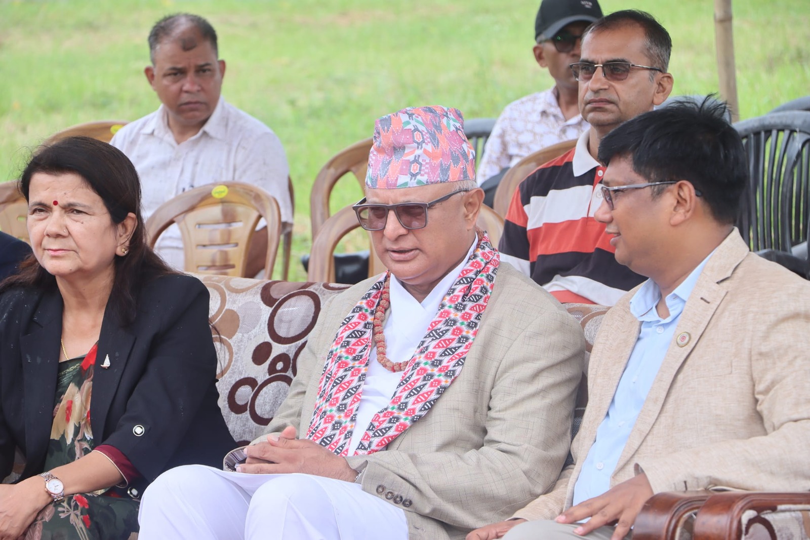 प्रसूति तथा बालरोग अस्पतालको शिलान्यासपछि मुख्यमन्त्री भन्छन् : अब विदेशी विद्यार्थी तानौं