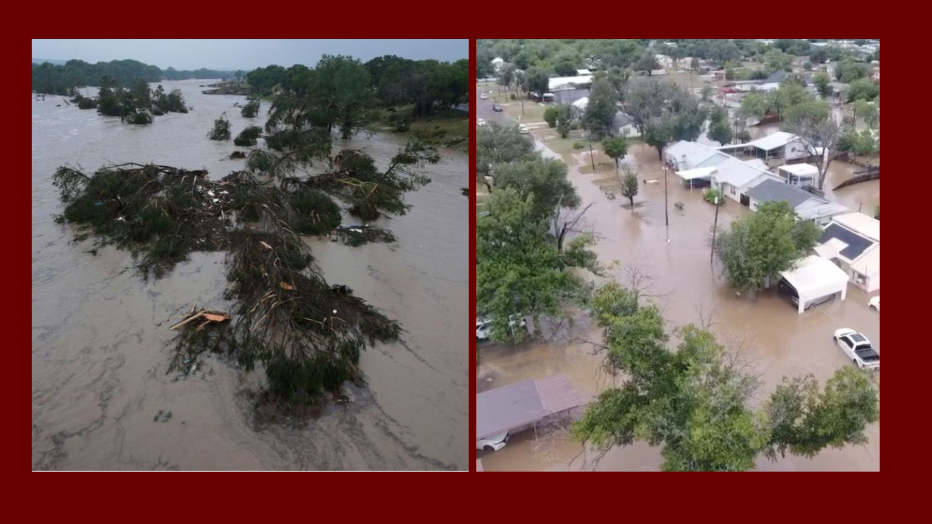 टेक्सासको विनाशकारी बाढी: ८२ को मृत्यु, ४१ जना बेपत्ता