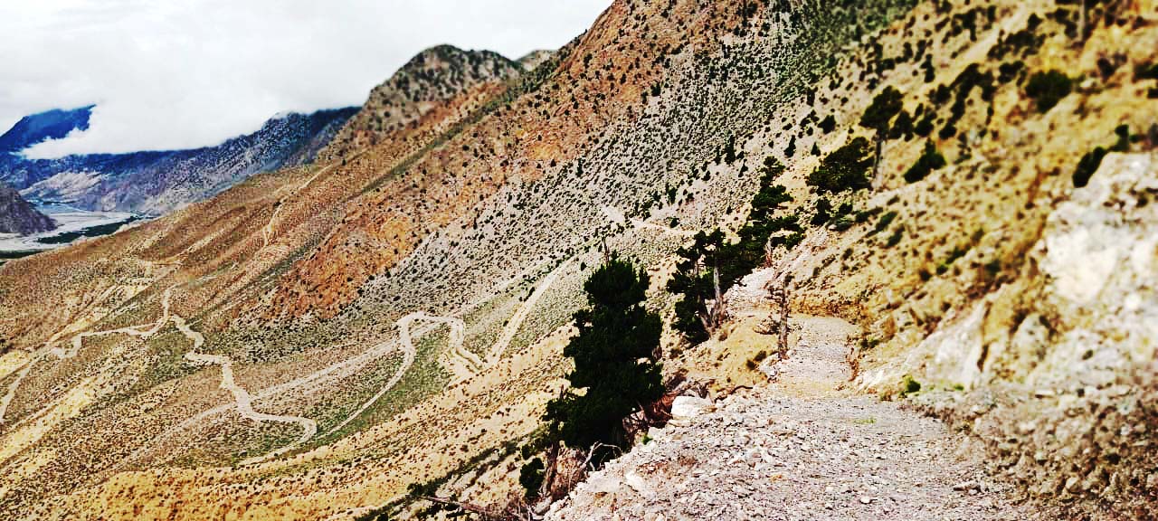 मुस्ताङमा साइकल ट्रेल