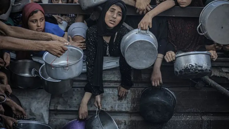 गाजामा कुपोषण र भोकमरीका कारण २१ बालबालिकाको मृत्यु