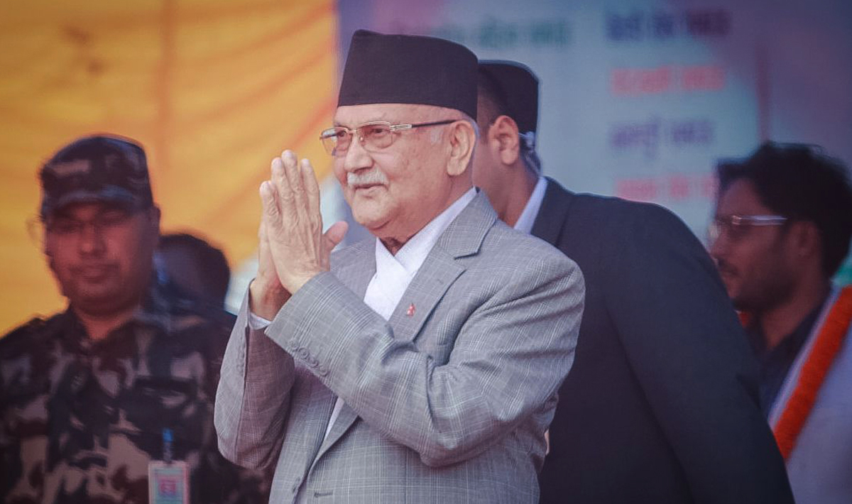 ओलीको सर्वसम्मत अध्यक्ष बन्ने कसरत