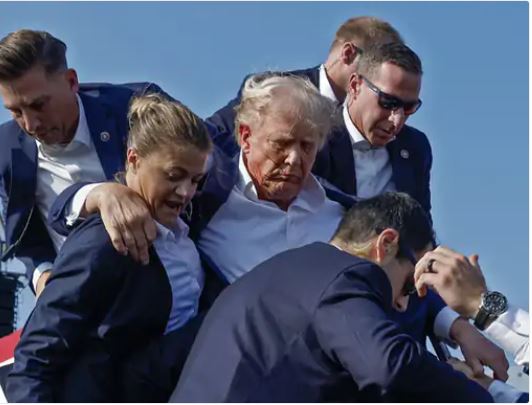 ट्रम्पमाथि हमला प्रकरणः ६ गोप्य सेवा एजेन्ट निलम्बित, लापरवाहीको आरोप