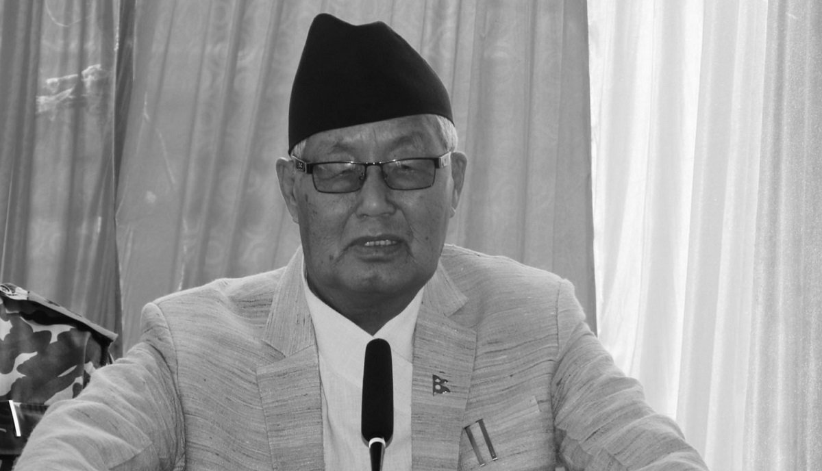 गण्डकी प्रदेशका पूर्वप्रमुख गुरुङको निधन