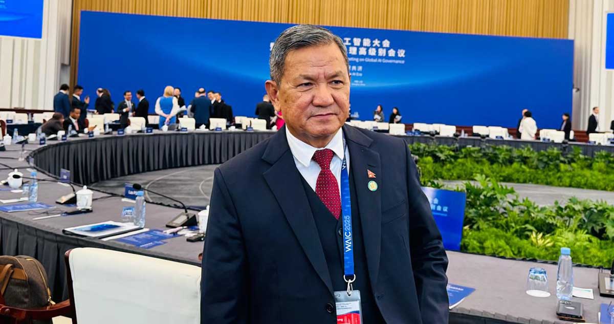 नेपालका लागि एआई विलासिता होइन, समानता, रुपान्तरण र न्यायको साधन होः सञ्चारमन्त्री गुरुङ