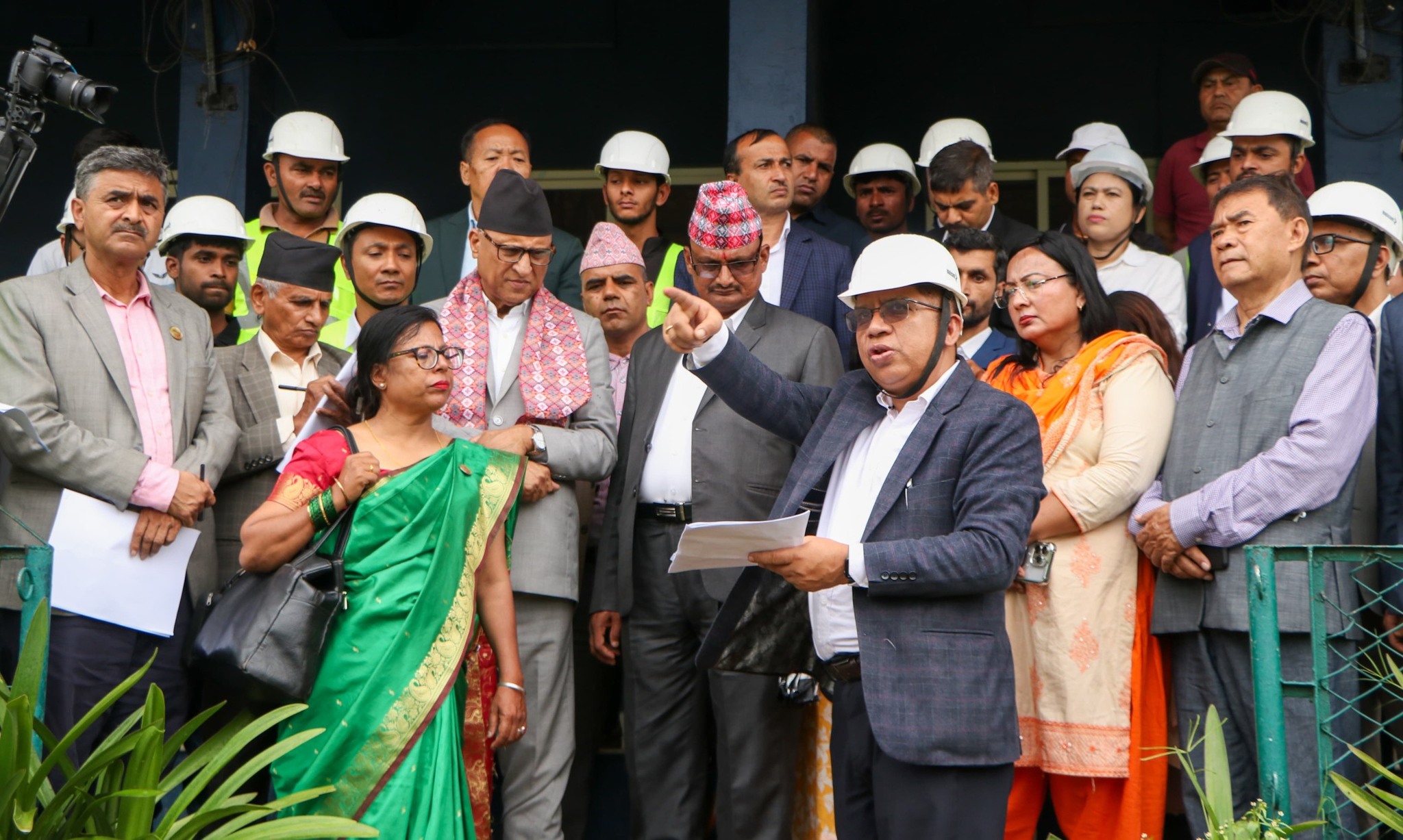 संसदीय समितिद्वारा टियु क्रिकेट मैदानको अनुमगन