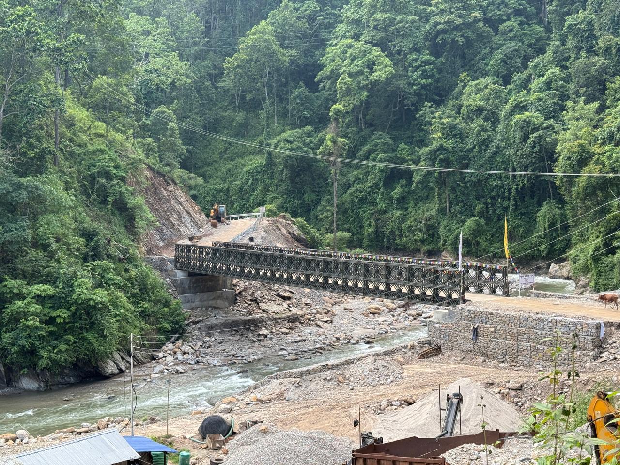 पुवा खोलामा बेलिब्रिज, ३६ किमी दुरी छोटियो