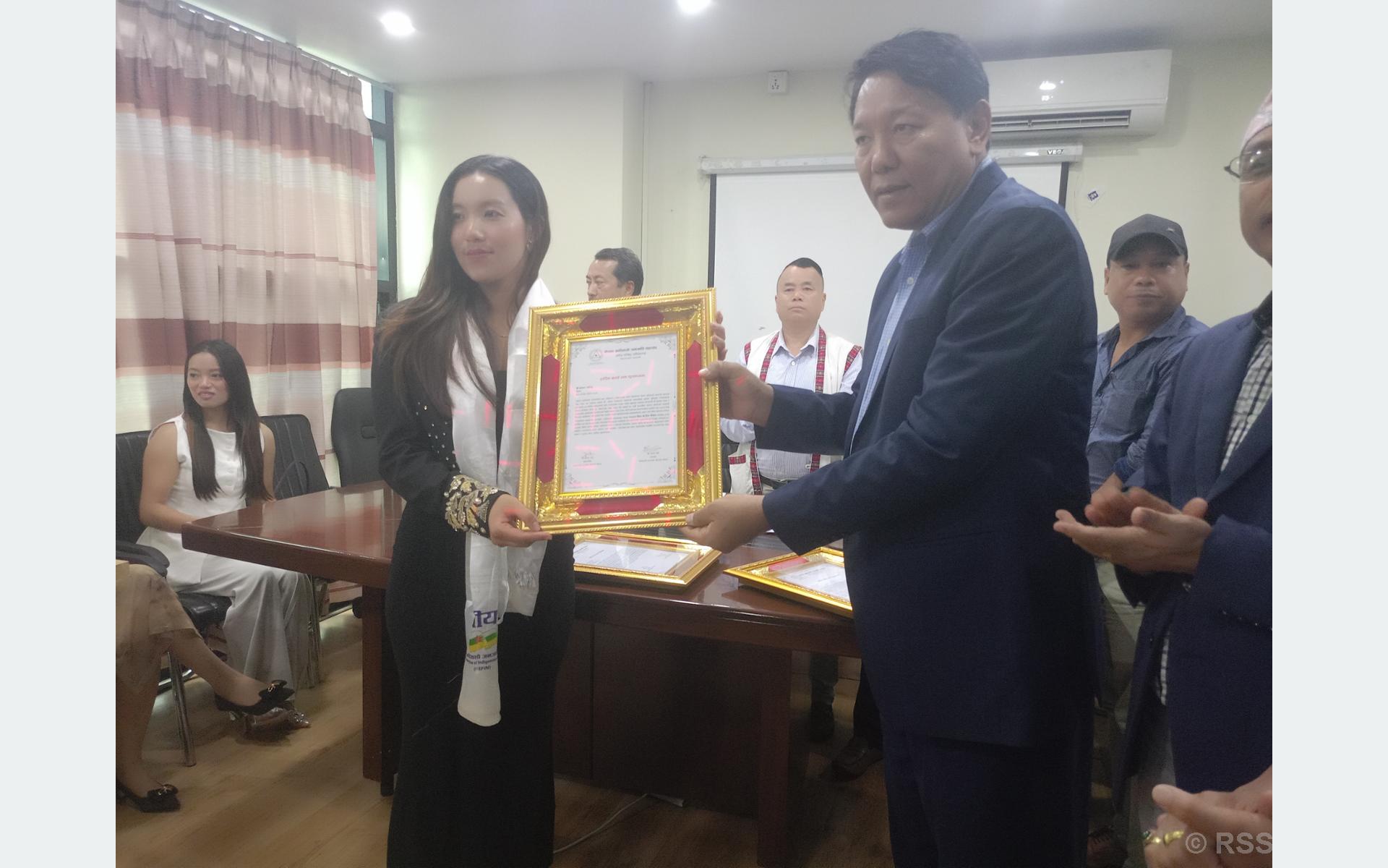 एन्जेल राई नेफिनको सद्भावनादूतमा नियुक्त