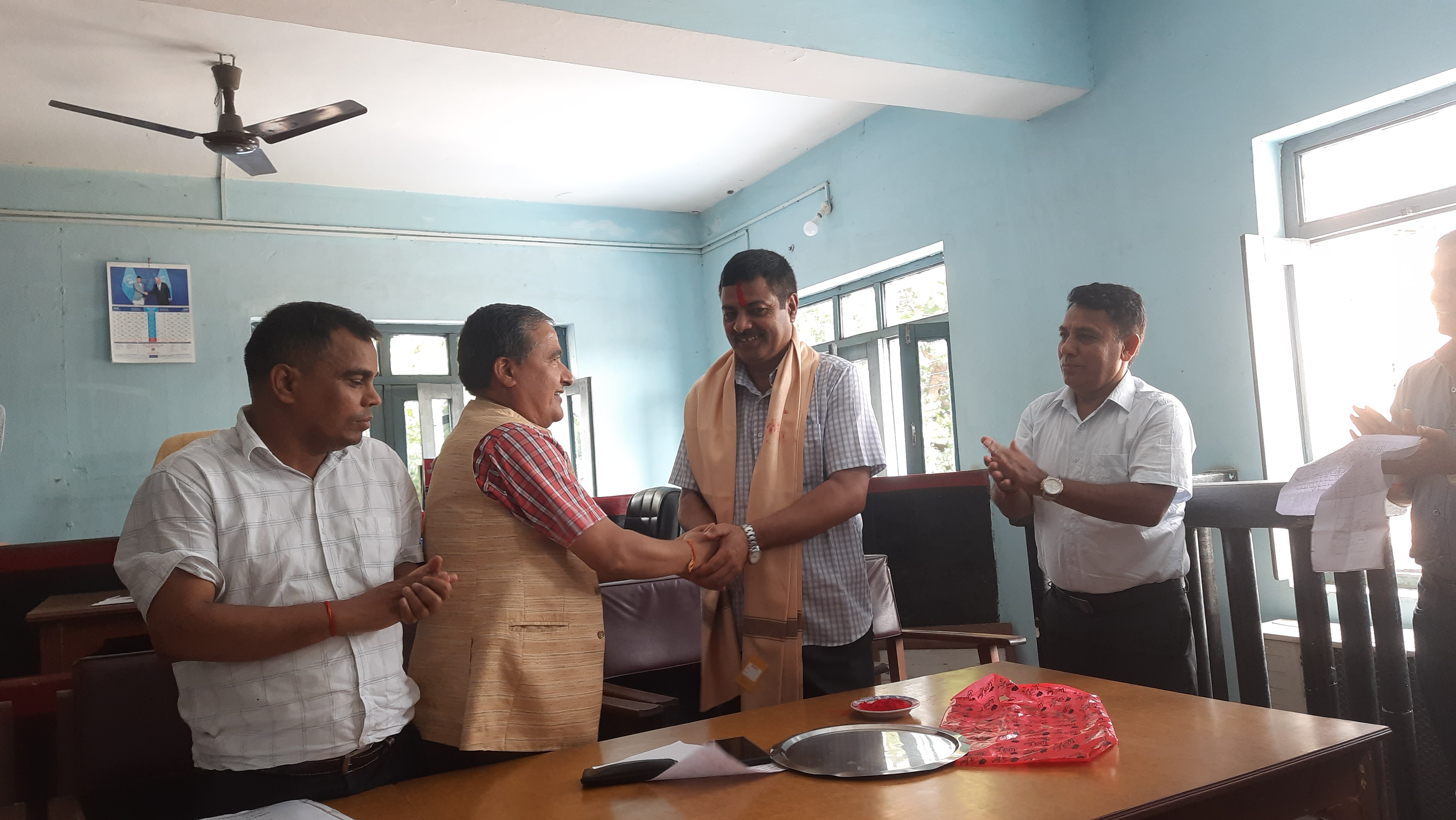 धेरै मुद्दा फछ्र्यौट गर्ने न्यायाधीश घिमिरे सम्मानित