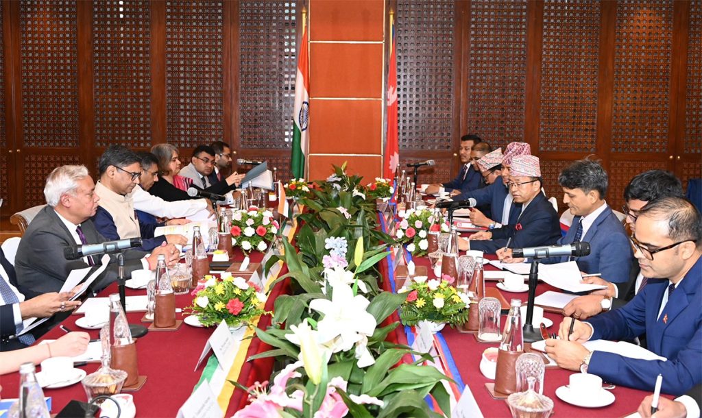 भारतीय विदेशसचिव मिश्रीको रात्रिभोज सोल्टी होटलमा