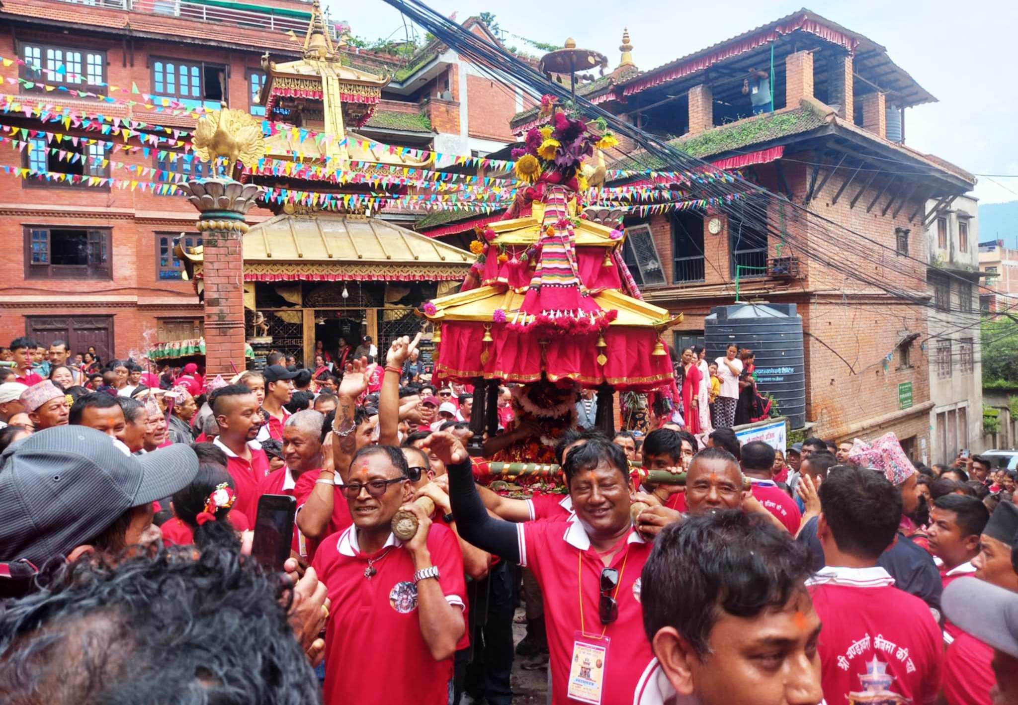 बाह्र वर्षे चण्डेश्वरी अजिमा जात्रा टोलटोल घुमाएर मनाइयो