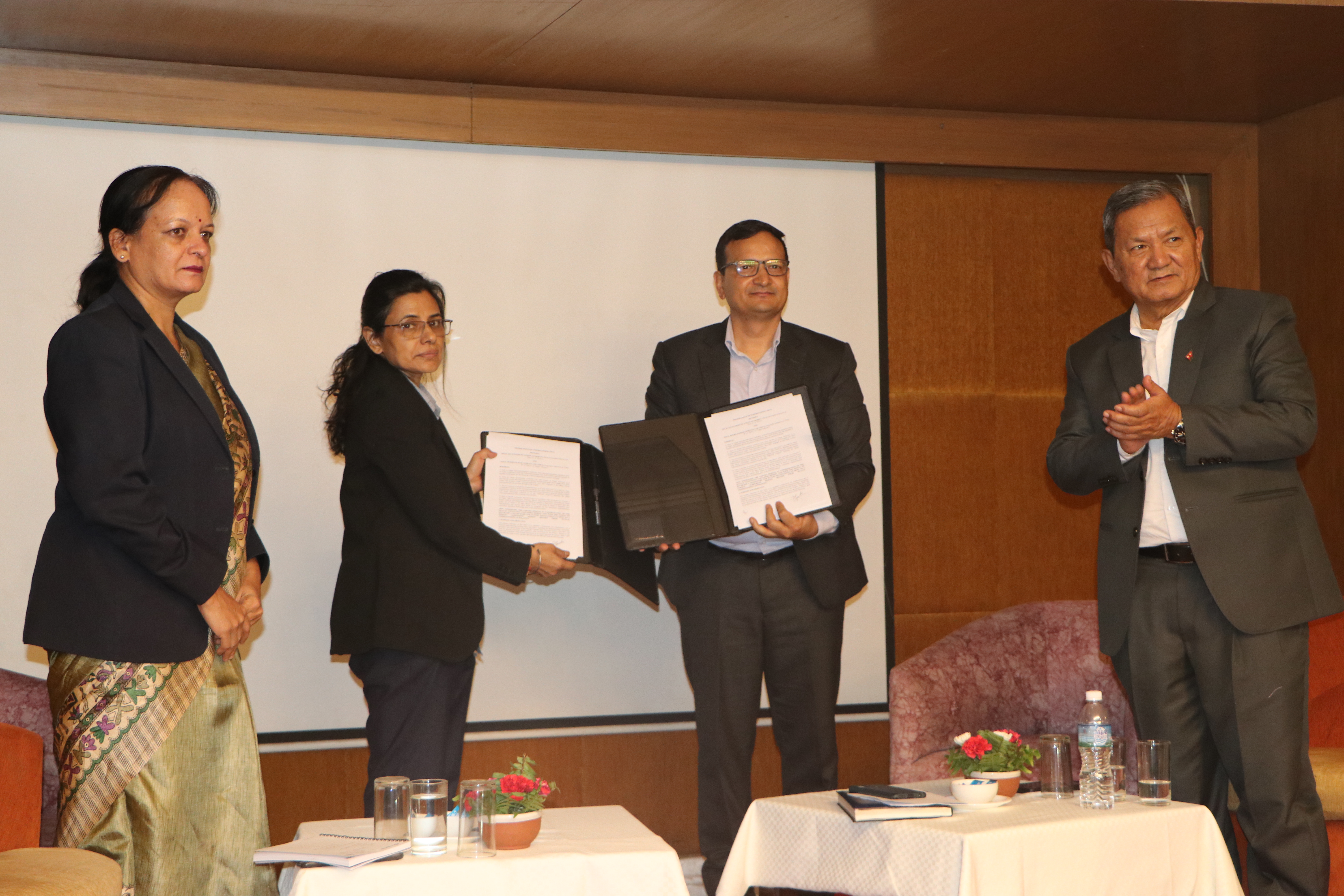 अप्टिकल फाइबर नेटवर्क विस्तार गर्न एनटीए र एनटिसीबीच सम्झौता