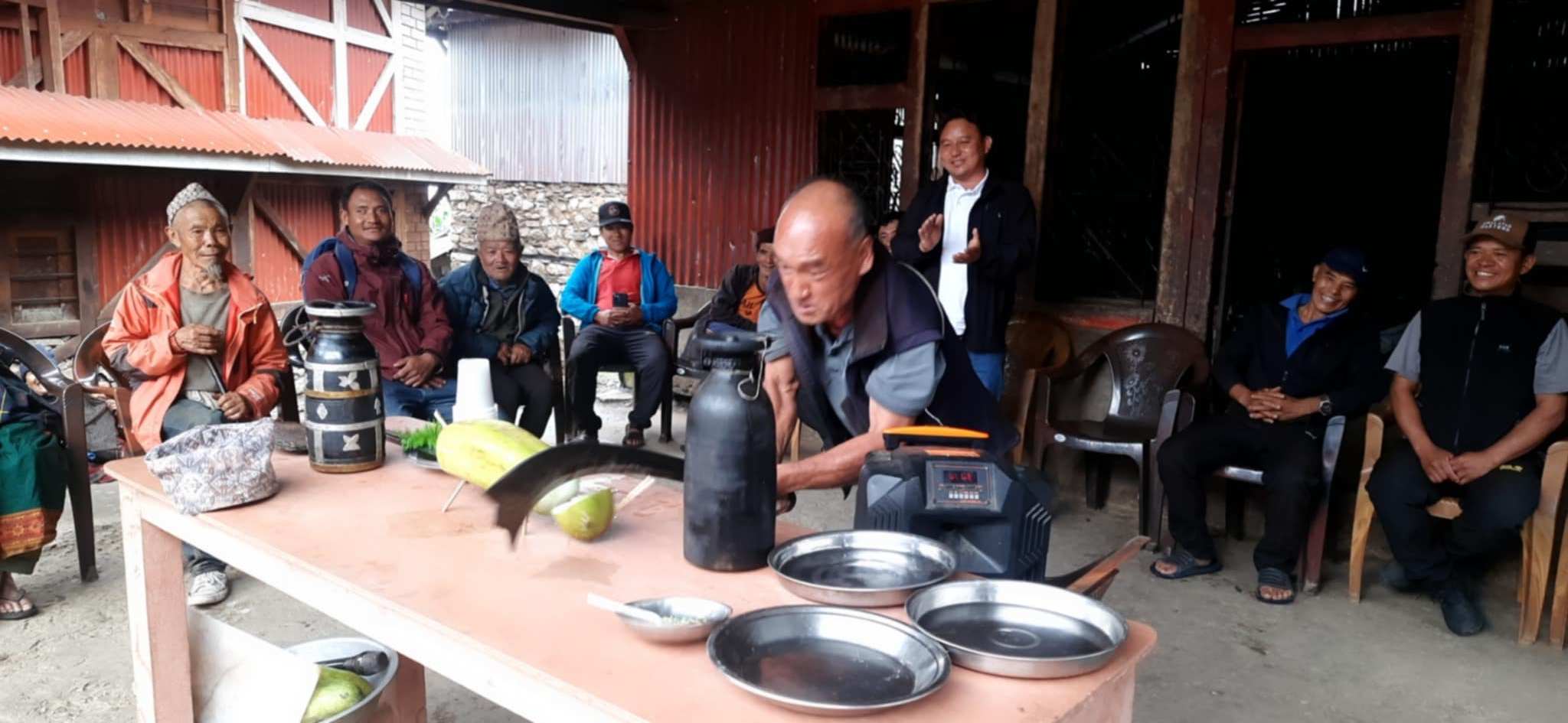 लाप्राकमा भद्रा मारेर खुशियाली मनाइयो