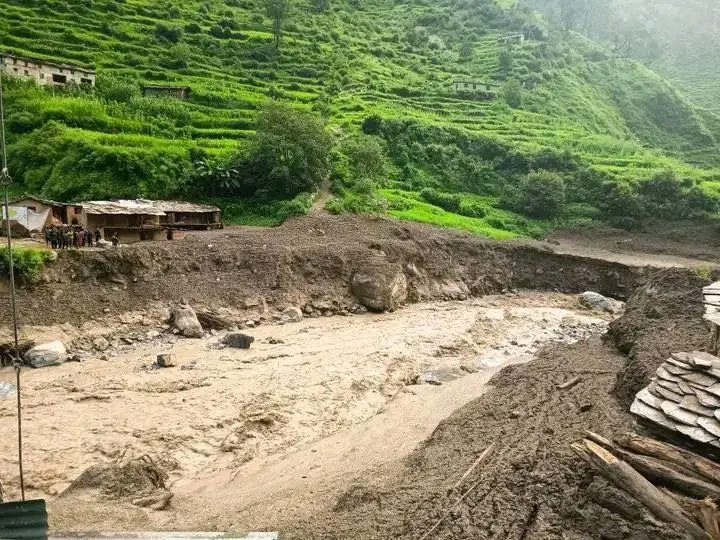 बाढीका कारण कवाडी खोला जलविद्युत पुर्णरूपमा क्षति, १२ सय घरधुरी प्रभावित