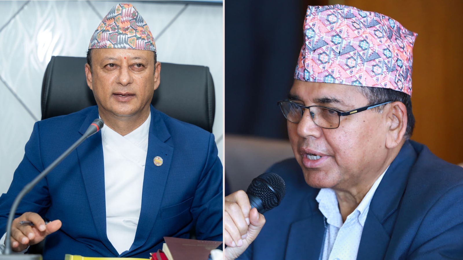 ऊर्जामन्त्री खड्का र भौतिक पूर्वाधारमन्त्री दाहालबीच छलफल