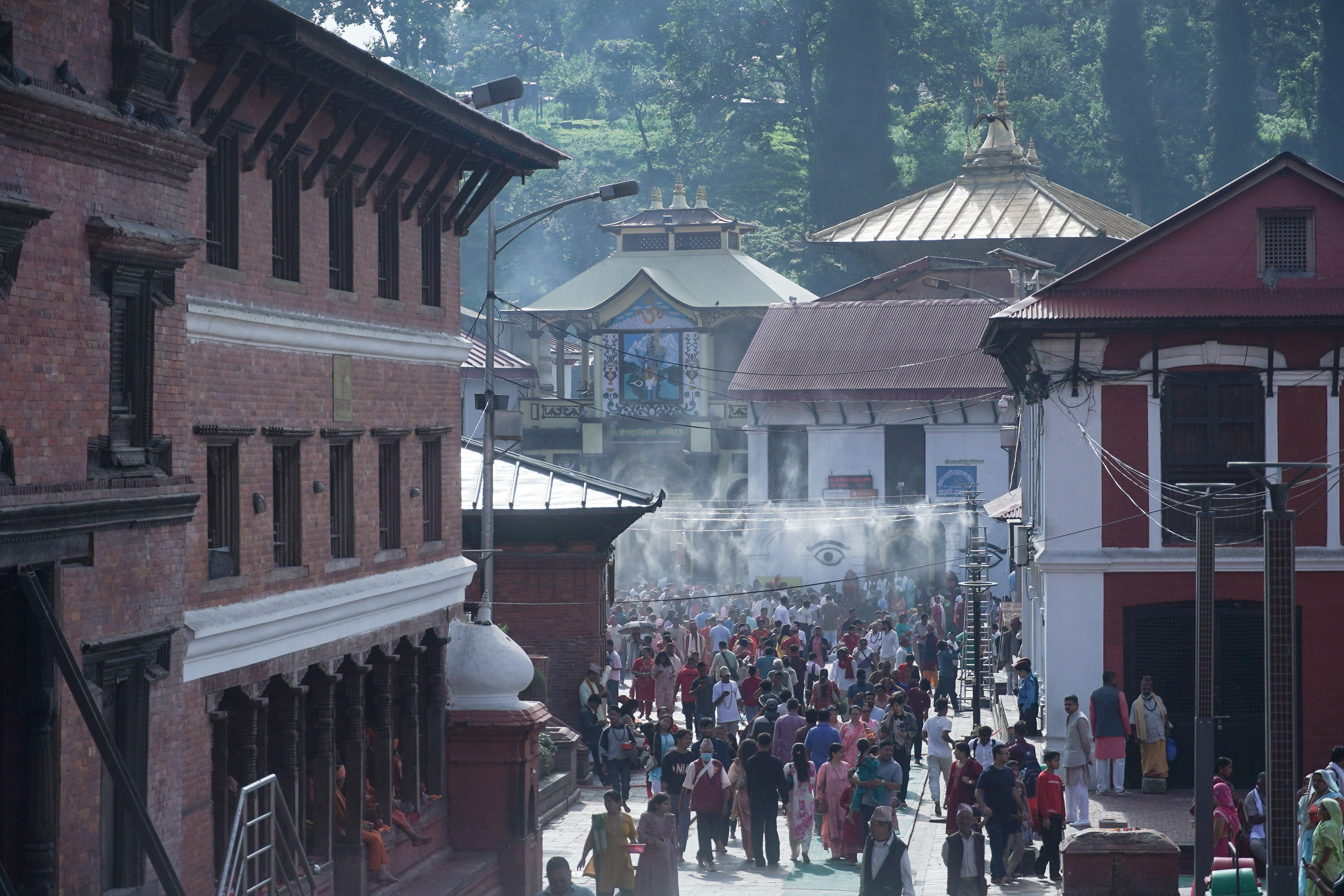 तीजको अवसरमा पशुपतिनाथ मन्दिरमा दर्शनका अन्तिम तयारी हुँदै