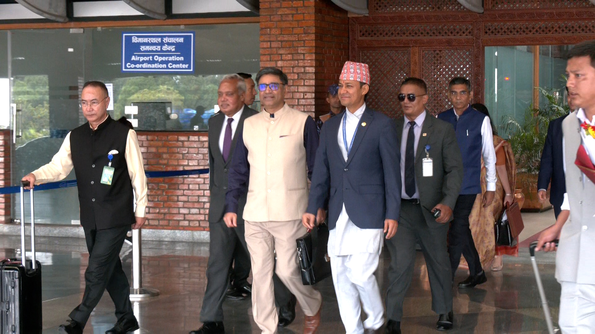 भारतीय विदेश सचिव मिश्री काठमाडौंमा (तस्बिर)