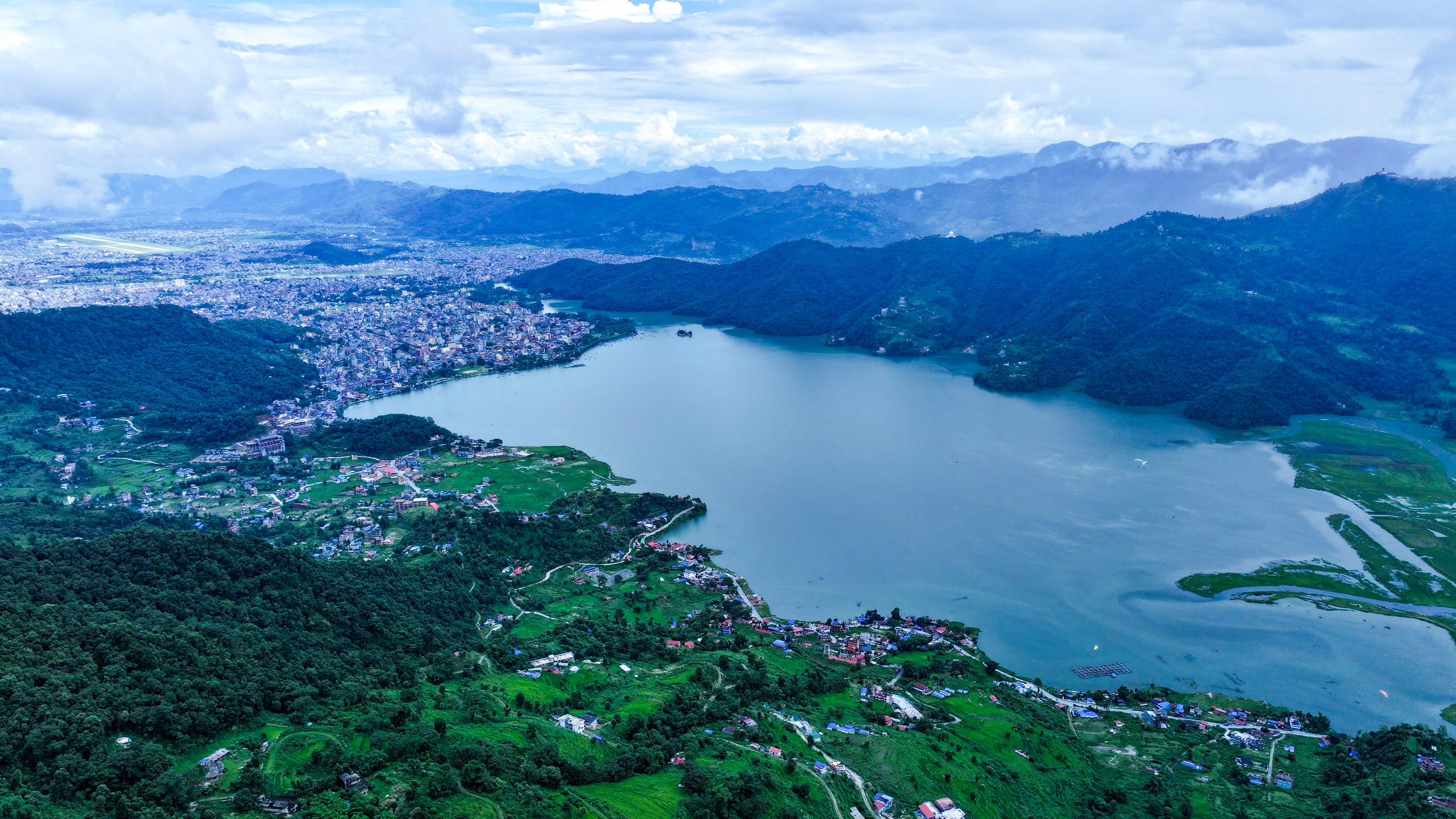 साराङकोट र साराङकोटबाट देखिएको फेवा ताल (तस्विरहरु )