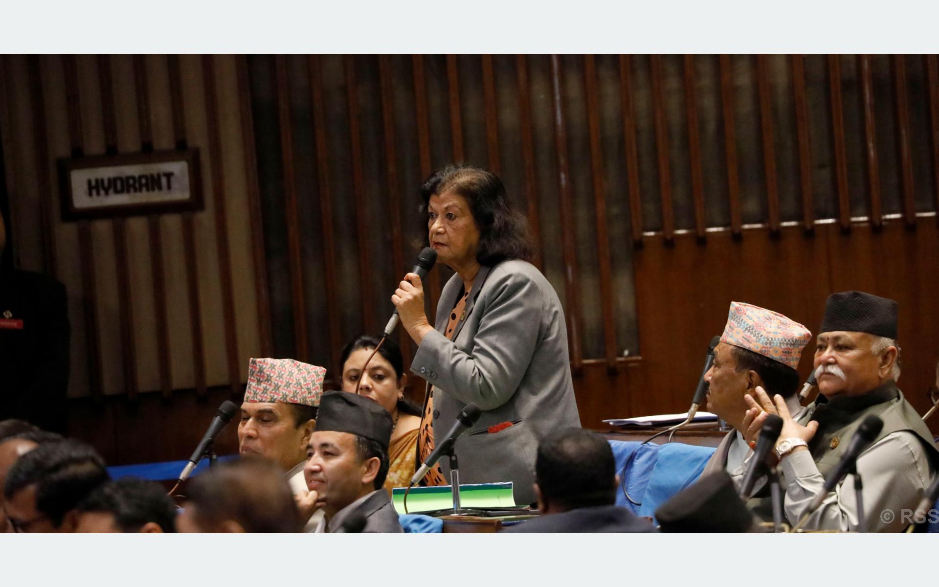 सांसद कार्कीको प्रश्न- भिजिट भिसा प्रकरणमा ५० हजारदेखि १ लाख बुझ्ने गृहमन्त्रीको मुटु काँप्दैन?