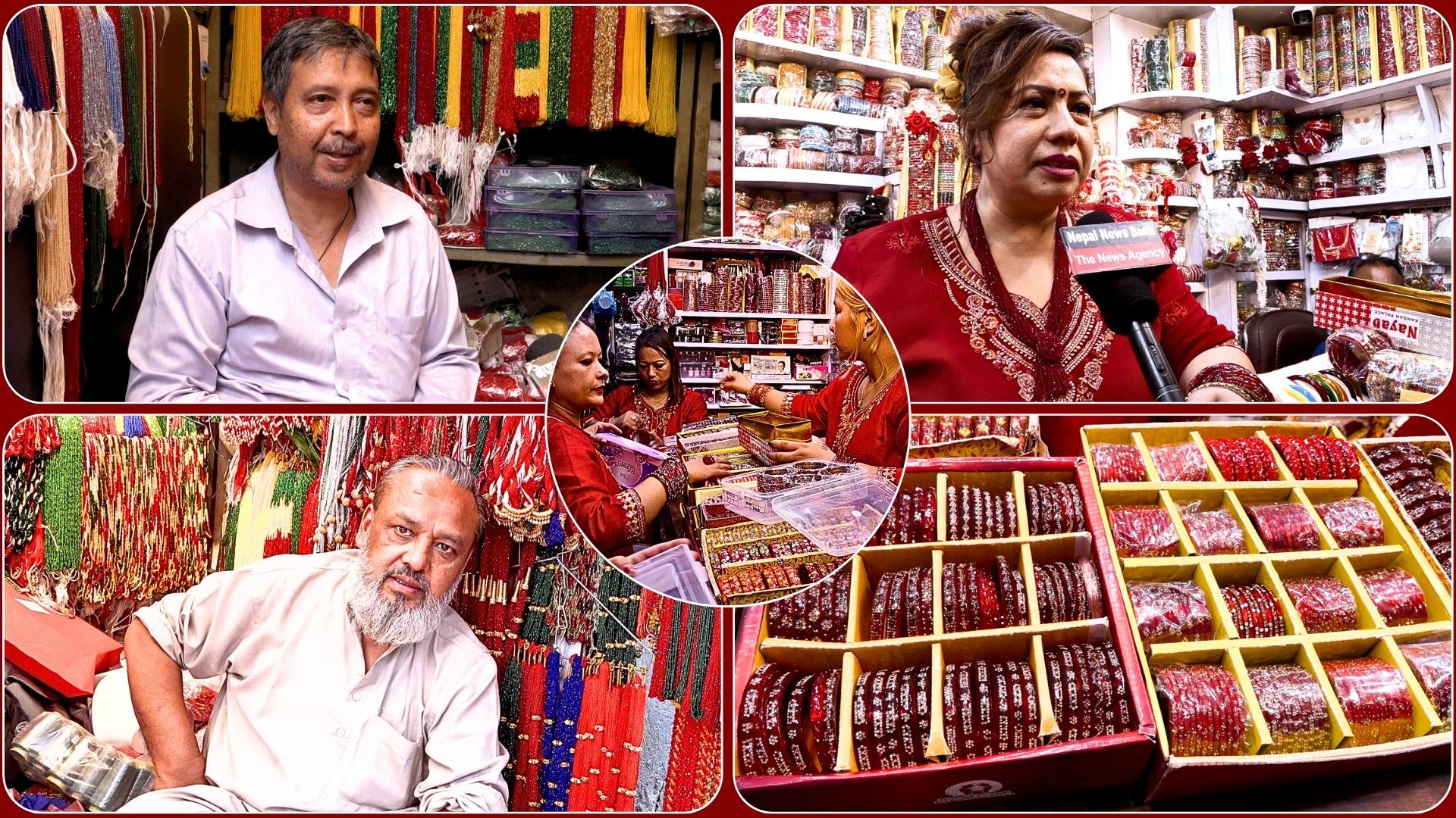 तिजले छोप्यो, चुरा-पोतेको व्यापार चम्कियो (फोटोकथा)