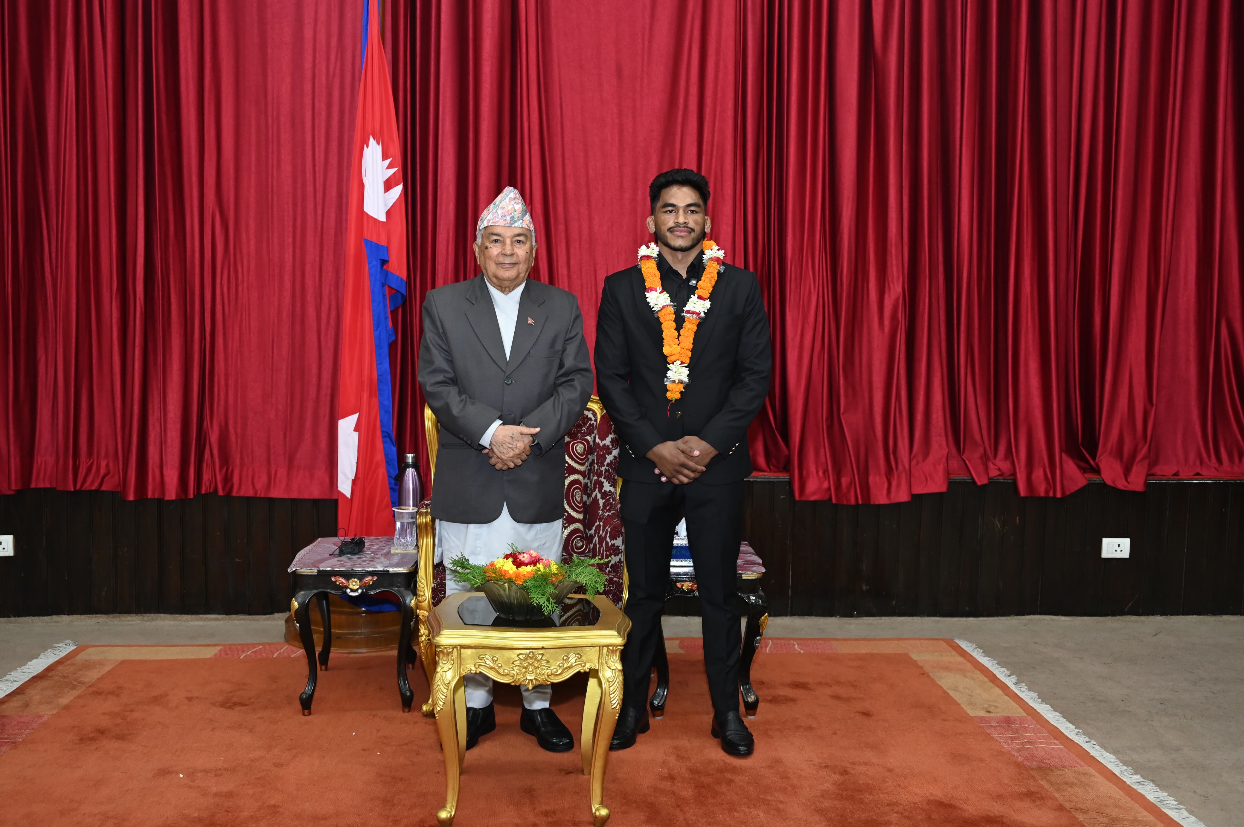 खेलाडीको भविष्य खेल क्षेत्रमा नै सुरक्षित गर्नेतर्फ सरकारले विशेष ध्यान दिनुपर्छ : राष्ट्रपति पौडेल