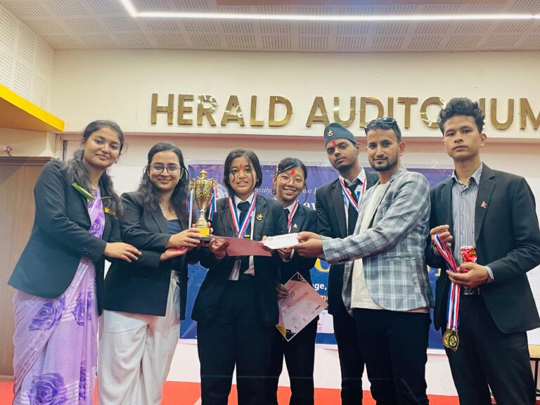 हेराल्ड ल स्कुल काठमाडौँमा कर्णाली कानुन विद्यार्थी समाजको अन्तरकलेज कानुन क्विज सम्पन्न