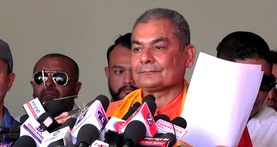 वैदिक हिन्दू अधिराज्य स्थापनाका आन्दोलन गर्ने प्रसाईंको घोषणा,  अहिलेको सरकार जेन-जीको नभएको दाबी