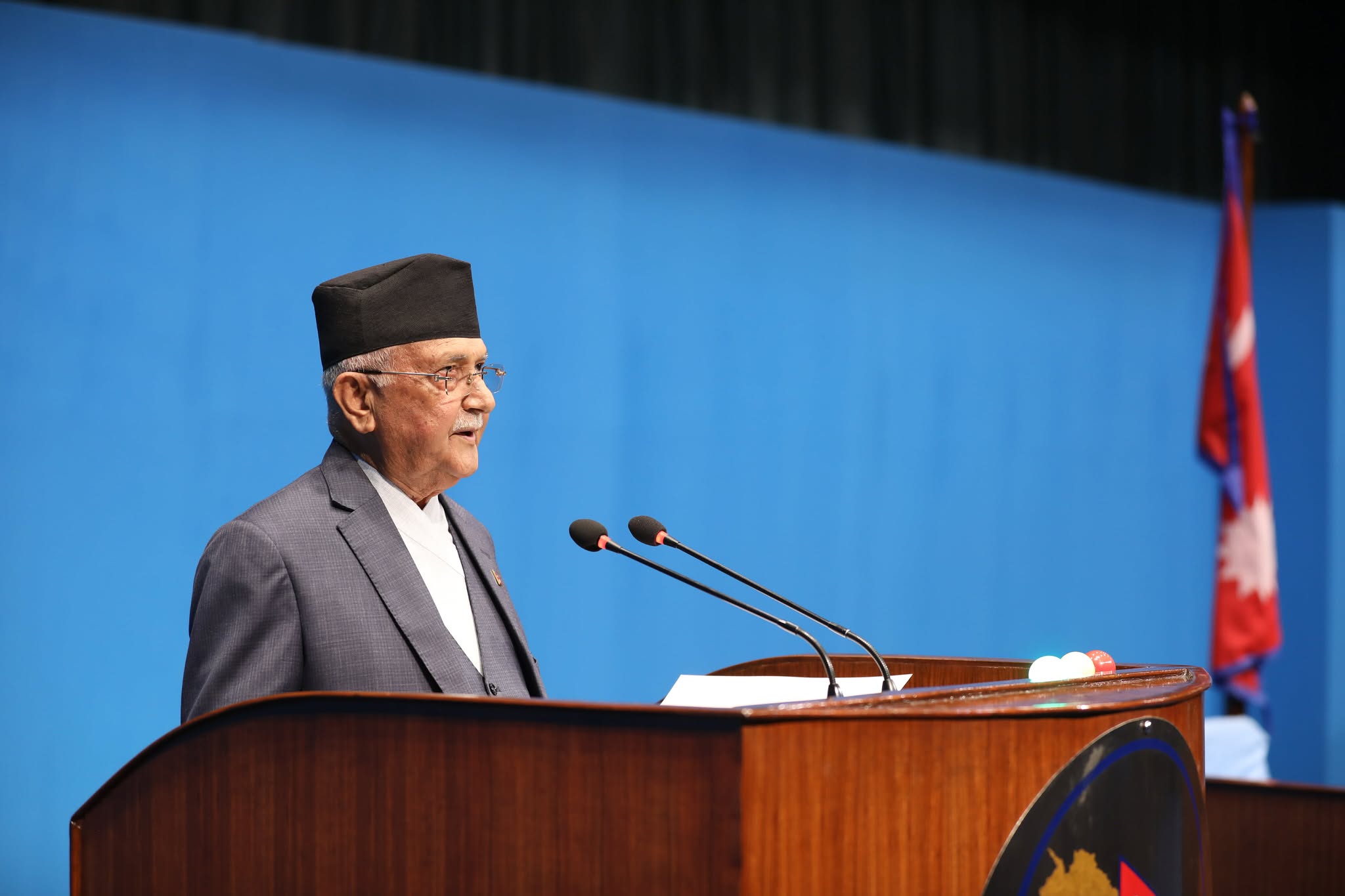 तुर्कमेनिस्तान भ्रमणबारे प्रधानमन्त्रीले संसद्लाई दिए जानकारी