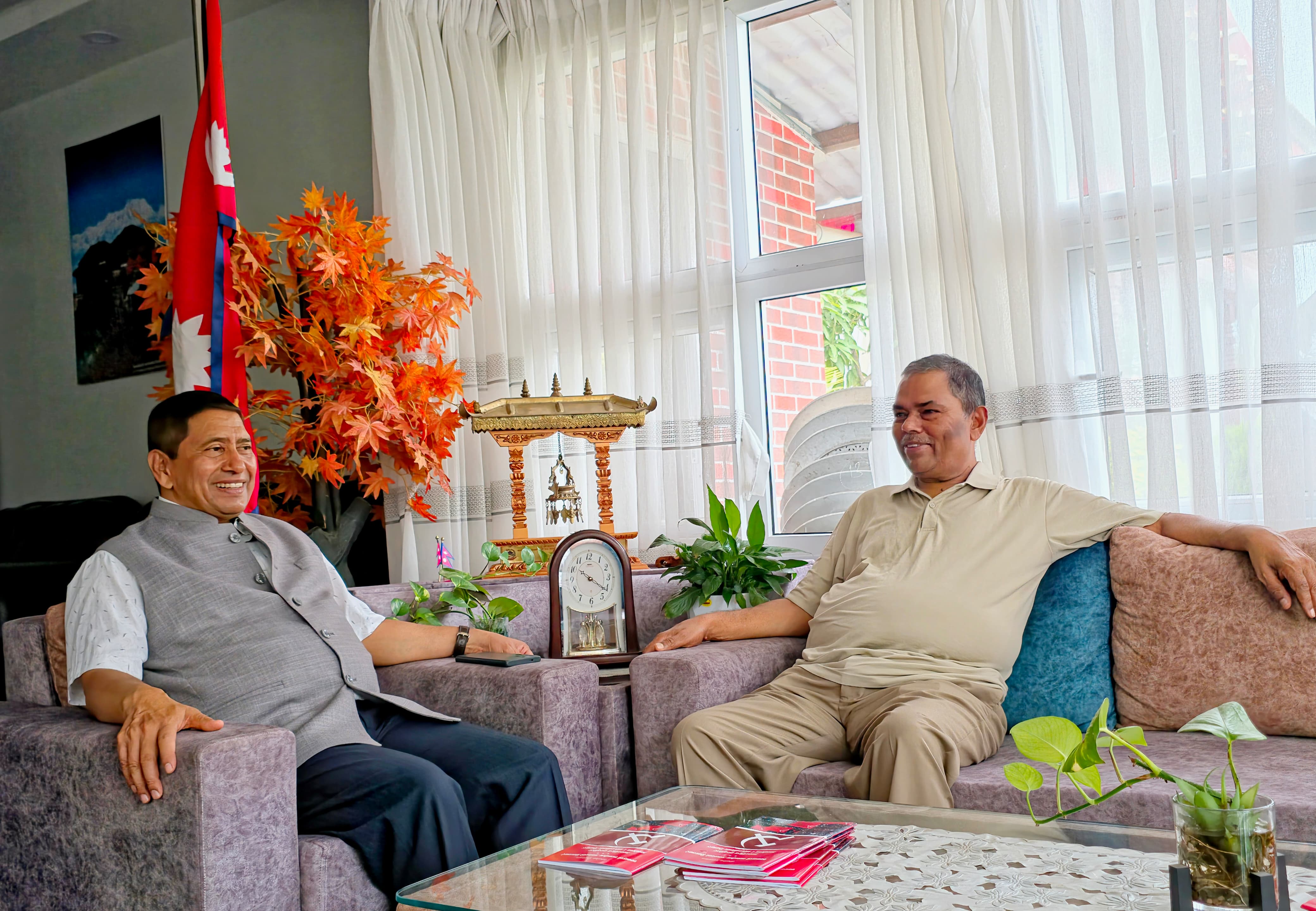 नारायणकाजीको राजनीतिक सक्रियता बढ्दो, उपेन्द्र यादवसँग भेटघाट