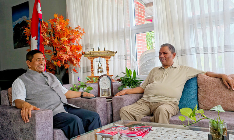 उपलब्धि रक्षाका लागि परिवर्तनकारी शक्तिको भूमिका सम्बन्धमा नेता श्रेष्ठ र यादवबीच छलफल