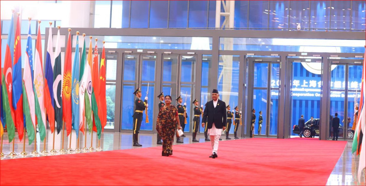 प्रधानमन्त्री ओली विशेष सैनिक ‘परेड’मा सहभागी