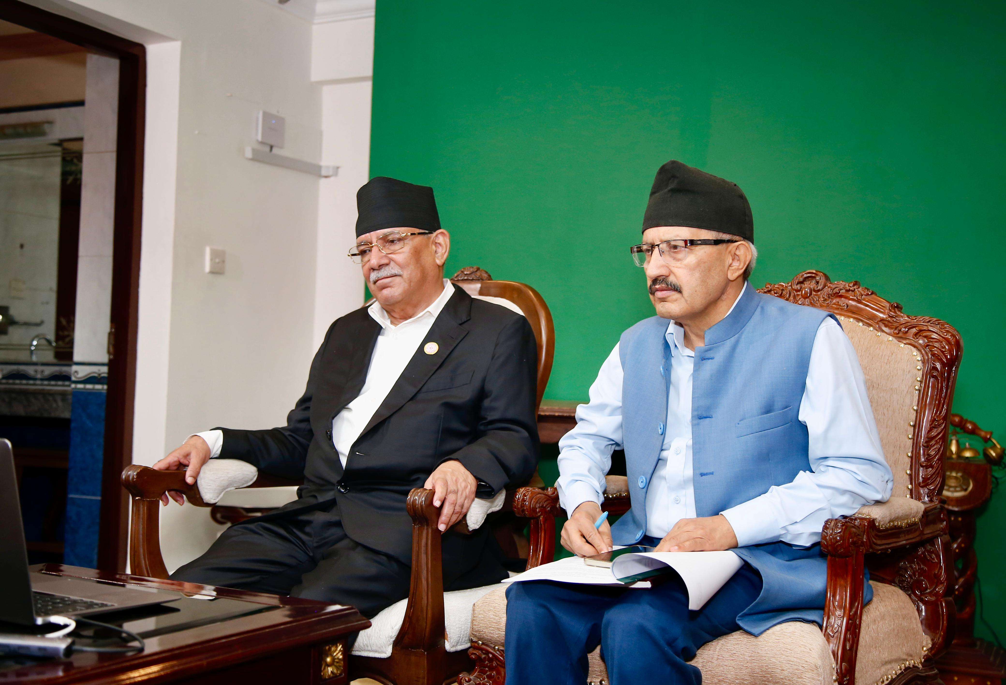 पार्टीप्रतिको सकारात्मक माहोललाई संगठनमा बदल्न प्रचण्डको निर्देशन