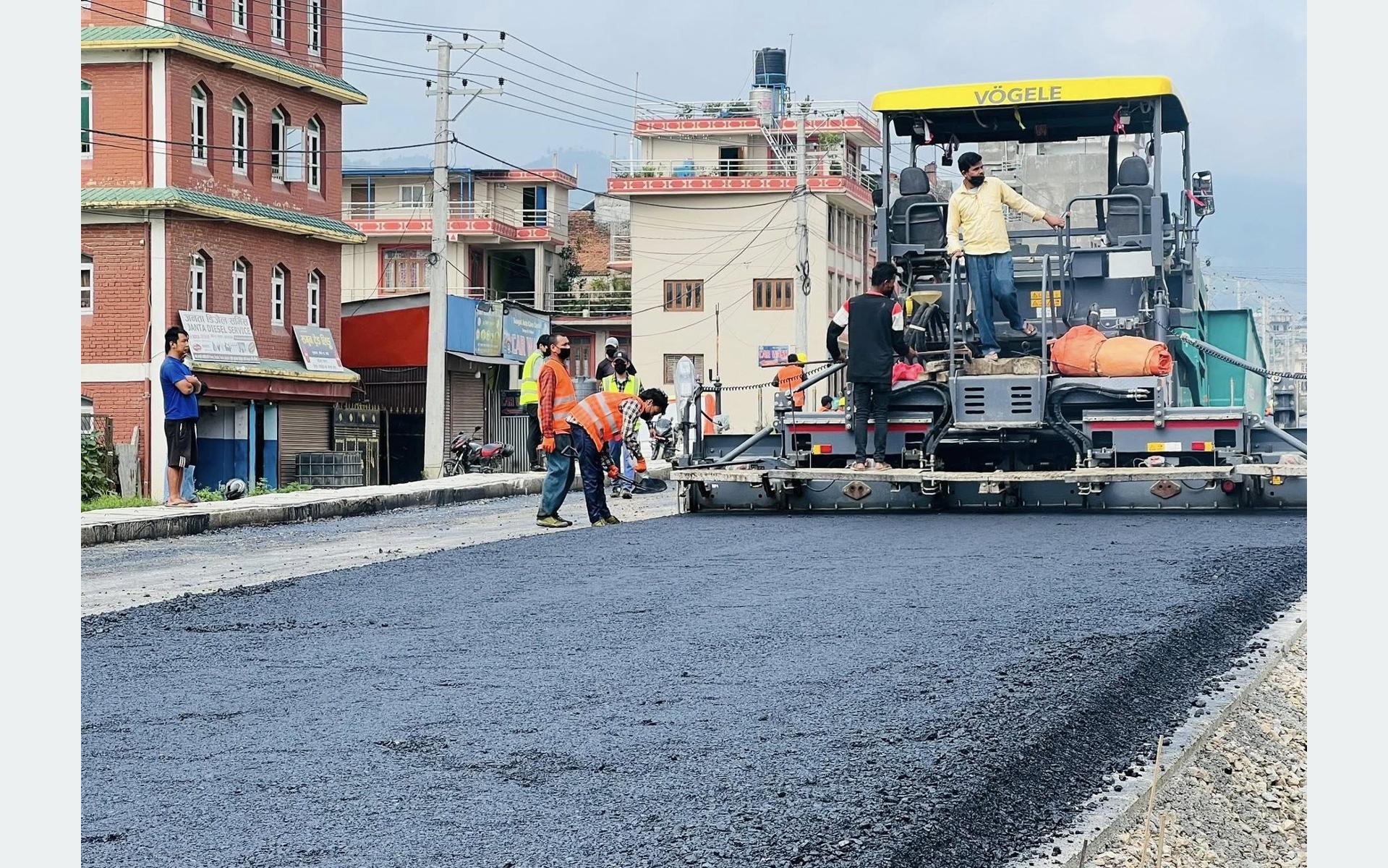 धुलिखेल–सूर्यविनायक खण्डअन्तर्गत जनागालबाट कालोपत्र सुरु