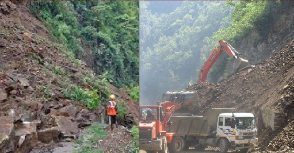 नारायणगढ-मुग्लिन सडक आज १ः०० देखि ३ बजेसम्म बन्द गरिने