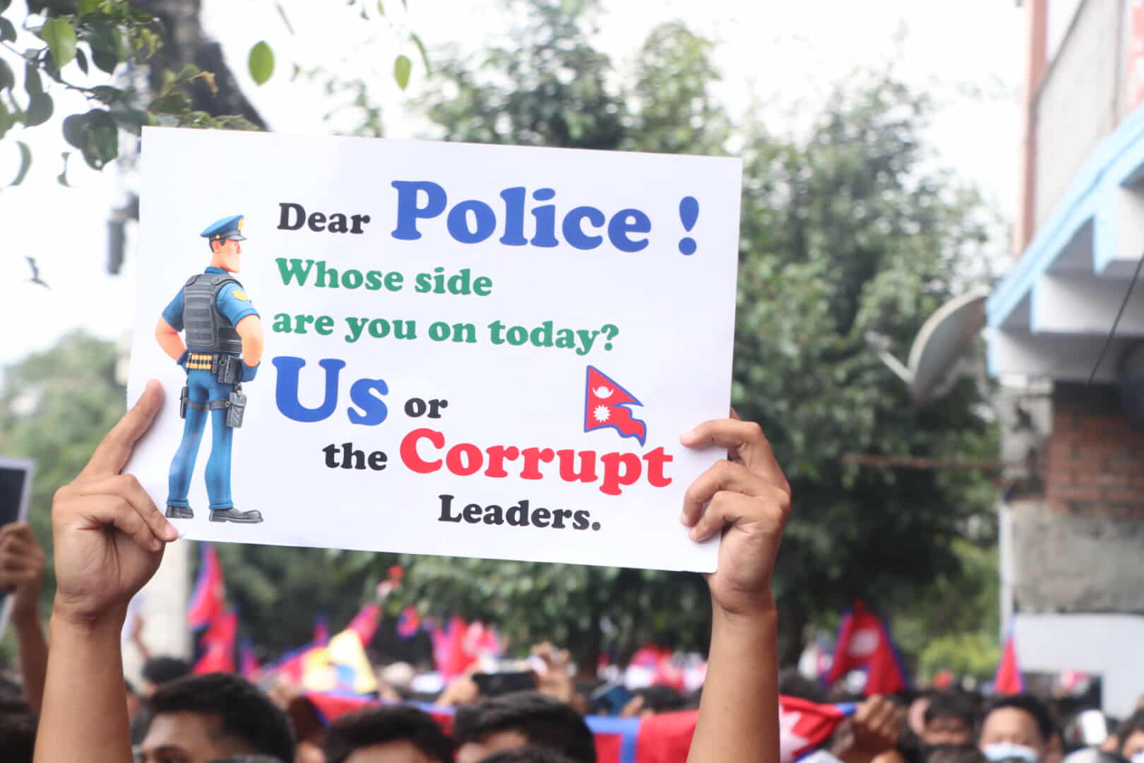 काठमाडौंमा जेन-जीको प्रदर्शनमा जनआन्दोलनको झल्को (फोटोफिचर)