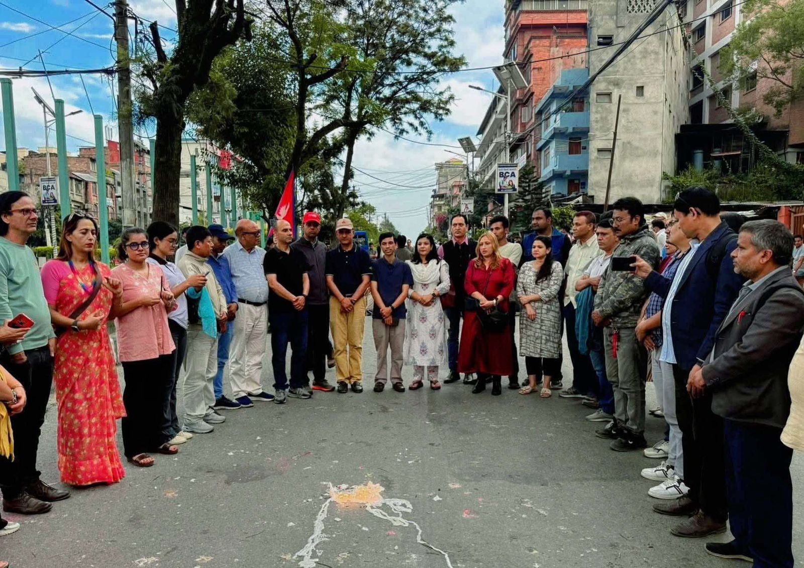 जेनजी प्रदर्शनमा ज्यान गुमाएकाहरूको सम्झनामा दीप प्रज्वलन