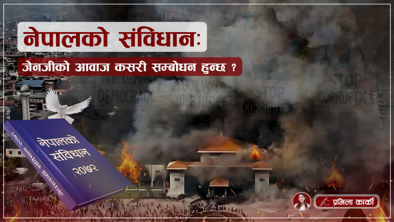 नेपालको संविधान : जेनजीको आवाज कसरी सम्बोधन हुन्छ?