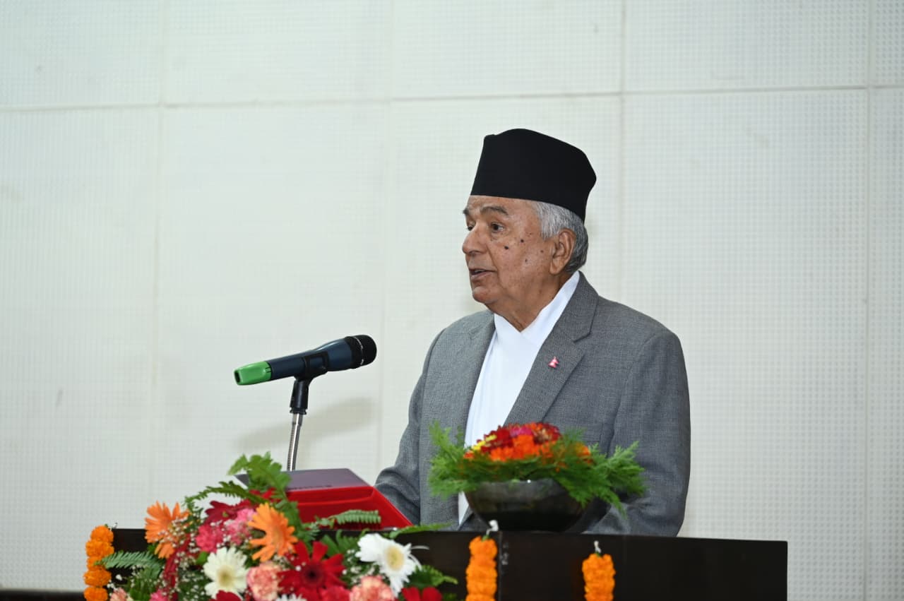 देशको समृद्धिका लागि भौतिक विकास मात्र पर्याप्त होइन: राष्ट्रपति पौडेल