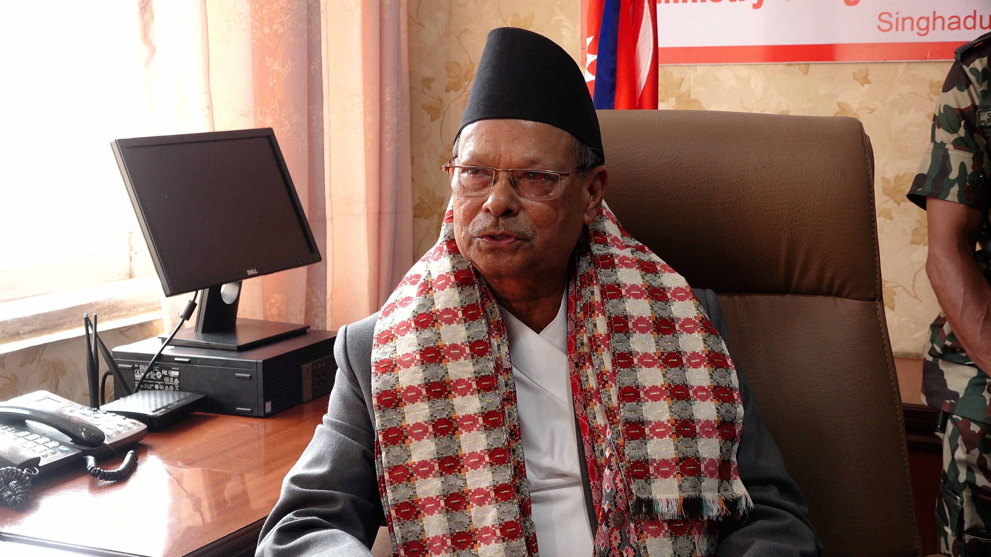 शासकीय सुधार र बेथिति रोक्ने कृषिमन्त्रीको प्रतिबद्धता