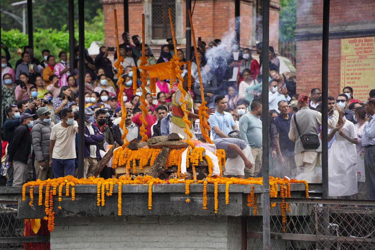 जेनजी आन्दोलनमा ज्यान गुमाएकाहरूको अन्त्येष्टि (तस्बिरहरू)