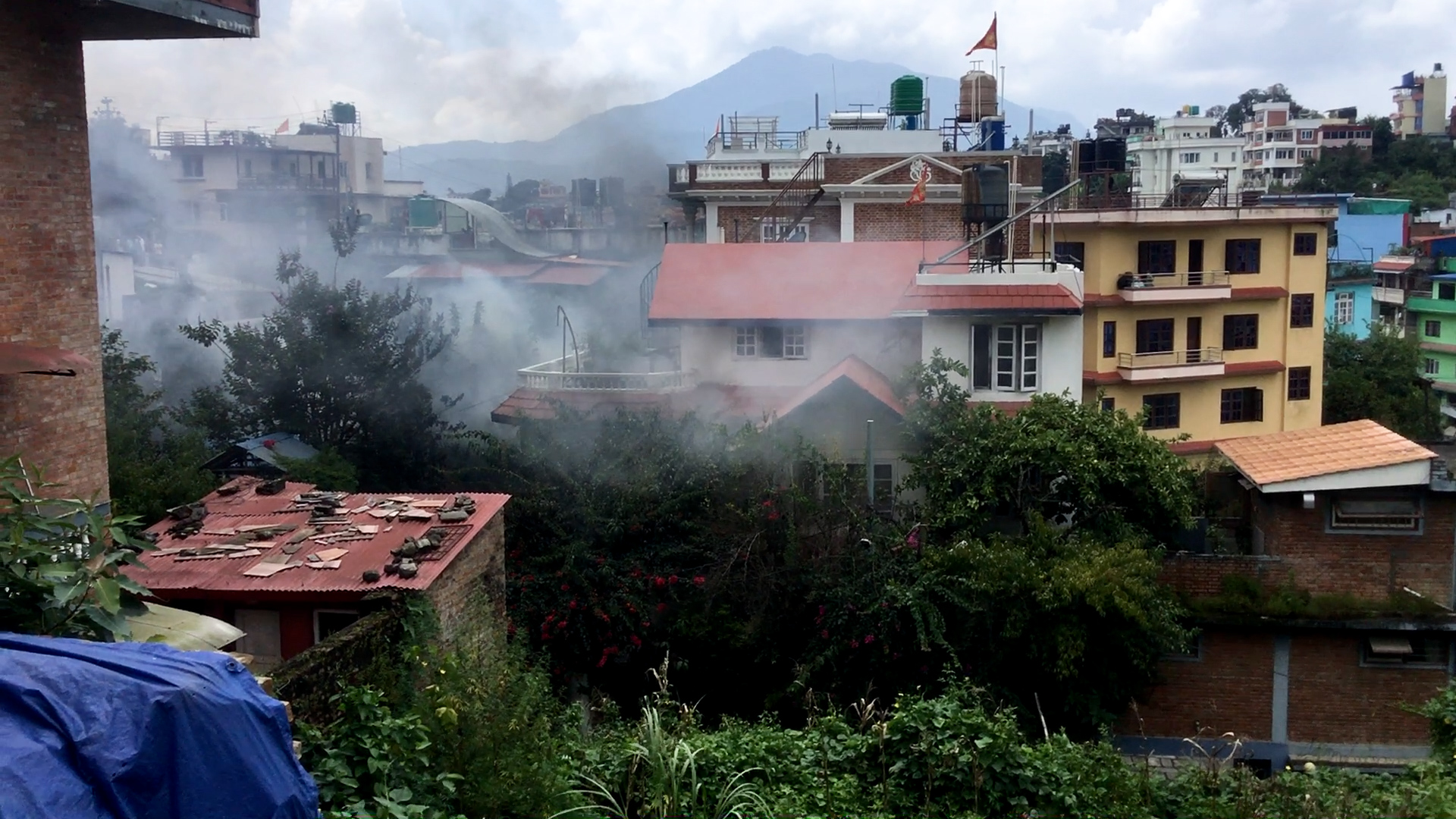 कांग्रेस प्रवक्ता डा. महतको निजी निवासमा आगजनी