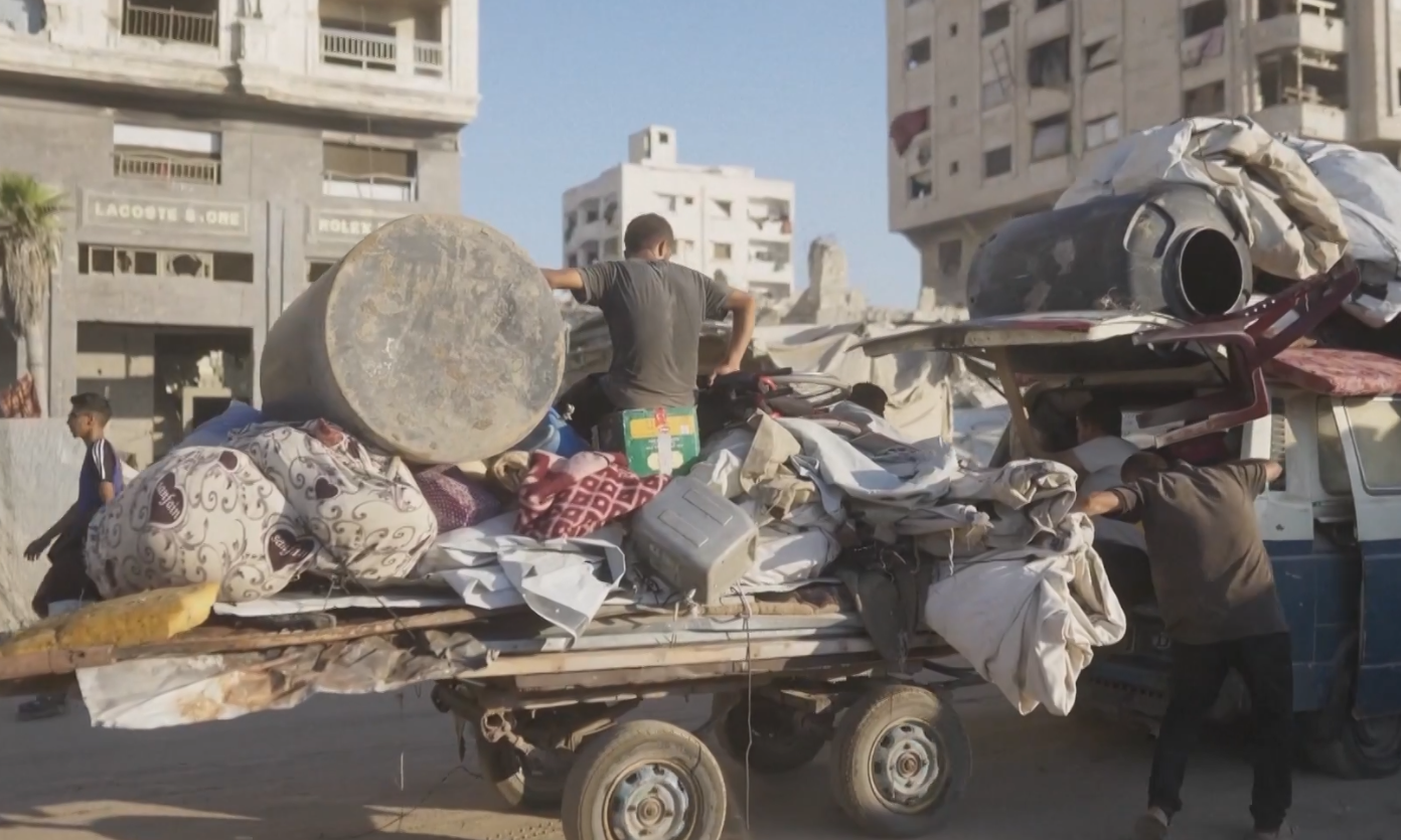 गाजामा इजरायली आक्रमण हुँदा दुई दिनमै ४८ हजार मानिस विस्थापित