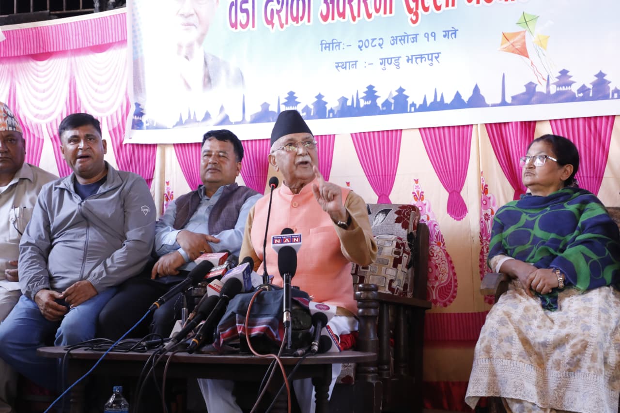 म सरकारमा हुँदा भ्रष्टाचार गरिनँ, गर्न पनि दिइँन : केपी ओली