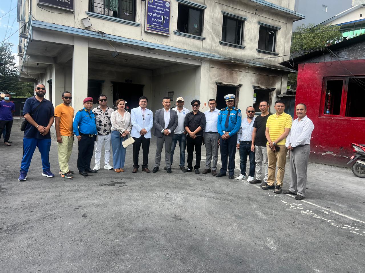 एनआरएनएद्वारा ट्राफिक कन्ट्रोल रुमको पुनर्निर्माण सुरु