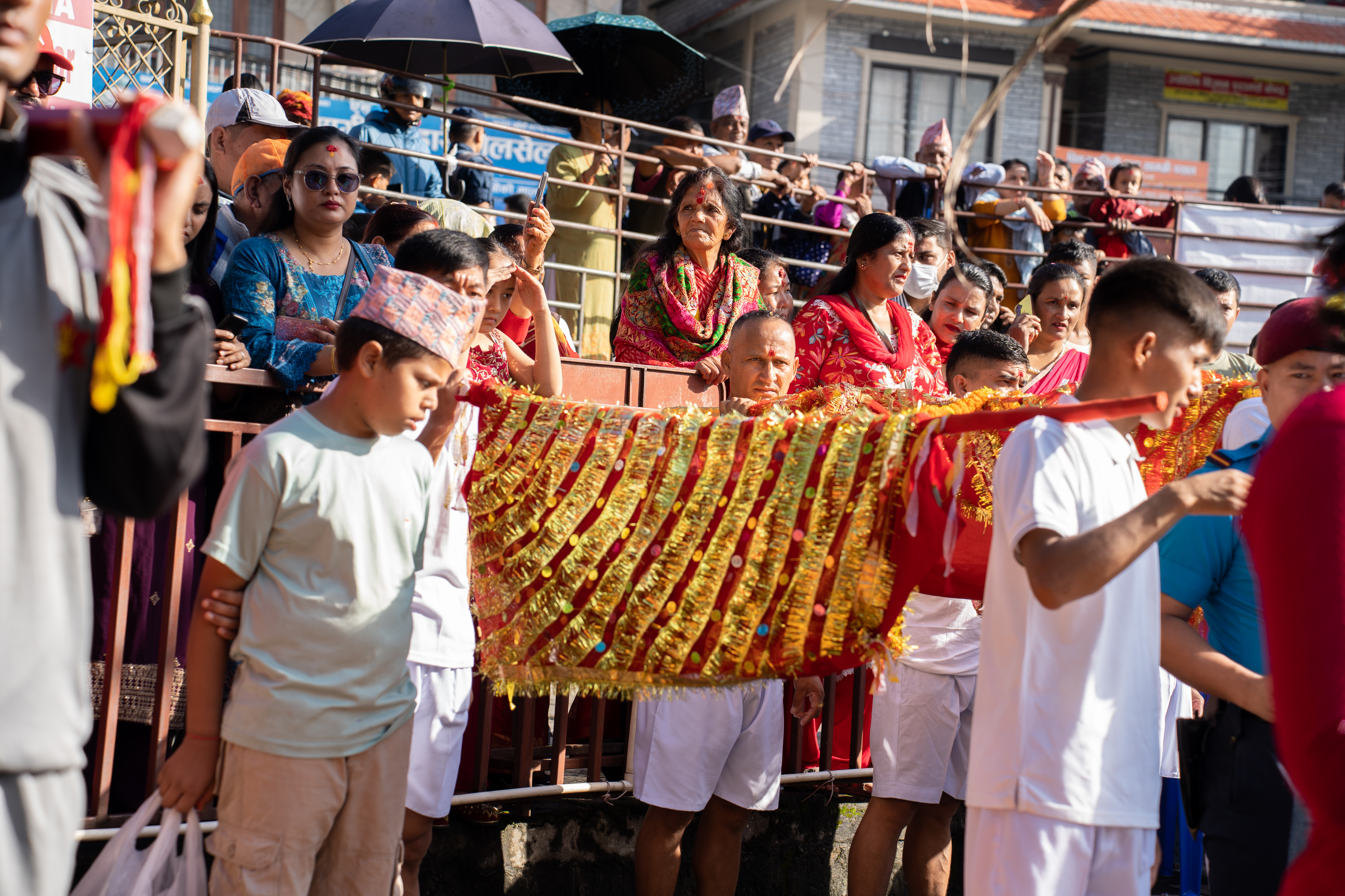 आश्विन शुक्ल सप्तमी: पूजा कोठा एवं दसैँ घरमा भित्र्याइयो फूलपाती